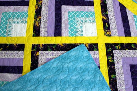 Half log cabin quilt pattern - architectBos