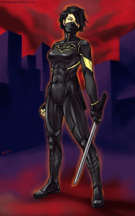 Black Bat Personajes De Dc Comics Batichica Superhéroes Dc