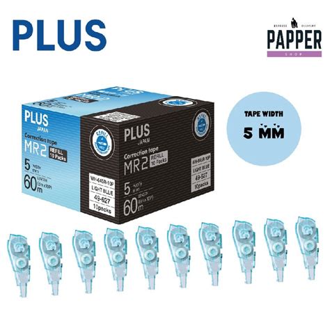 Plus Whipper Mr Correction Tape Wh Refill Packs New Arrival