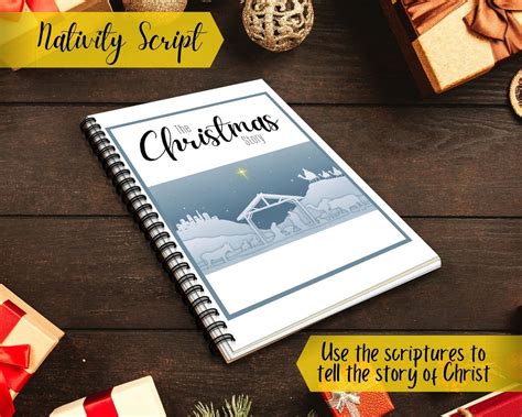 The Christmas Story PRINTABLE Nativity Play Instant - Etsy