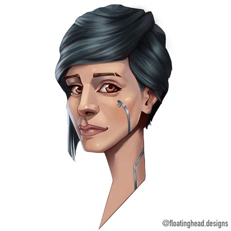 Artstation Stylized Female Portrait