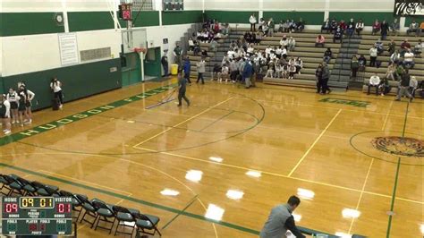 Jv Boys Basketball Vs Queensbury Youtube