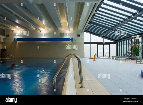 Swimming Pool In Hotel Leisure Center Interior Stock Photo Alamy