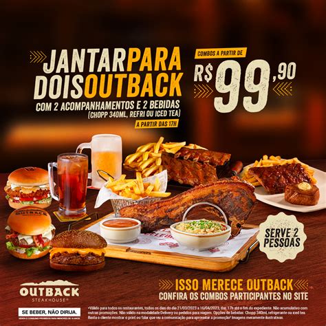 Outback Traz De Volta Menu De Jantar Completo Para Pessoas Ainda