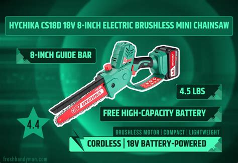 11 Best Mini Chainsaw of 2023: [Handheld, Cordless, Gas]