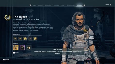 The Gods Of The Aegean Sea Assassins Creed Odyssey Quest