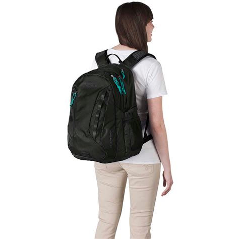 Jansport Agave Womens Laptop Backpack Black Mouracuir