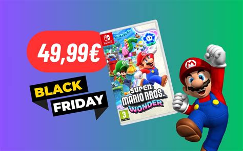 Il Nuovissimo Super Mario Bros Wonder Gi In Sconto Con In Black