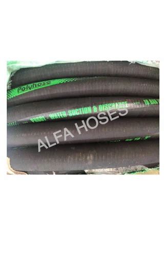 Black WATER SUCTION DISCHARGE HOSE At 2500 Meter In Vadodara ID