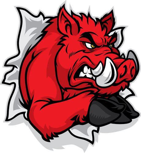 Arkansas Razorbacks Logo Vector at Vectorified.com | Collection of ...