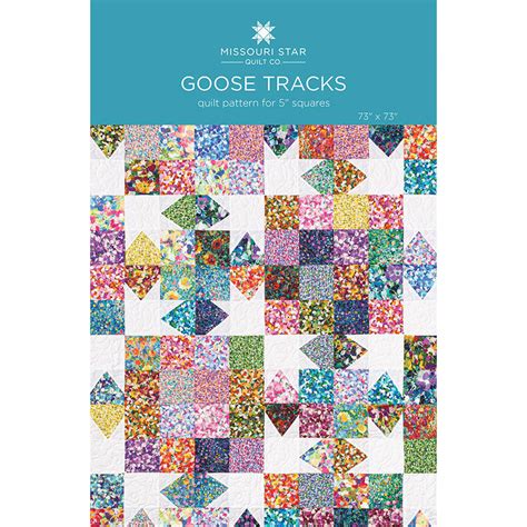 Goose Tracks Quilt Pattern by Missouri Star