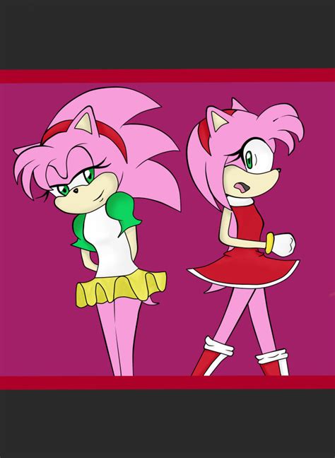 Amy Rose Y Rosy The Rascal Anti By Rukineko On Deviantart