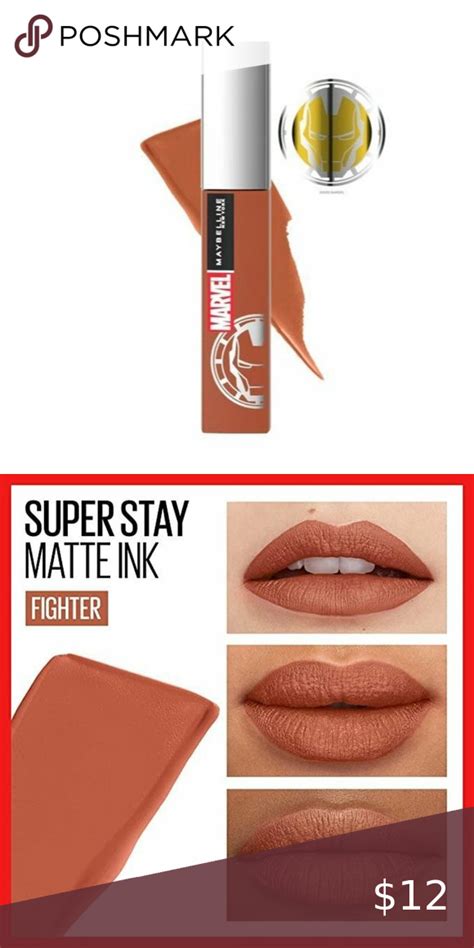 Maybelline X Marvel Superstay Matte Ink Liquid Lipstick 75 Fighter