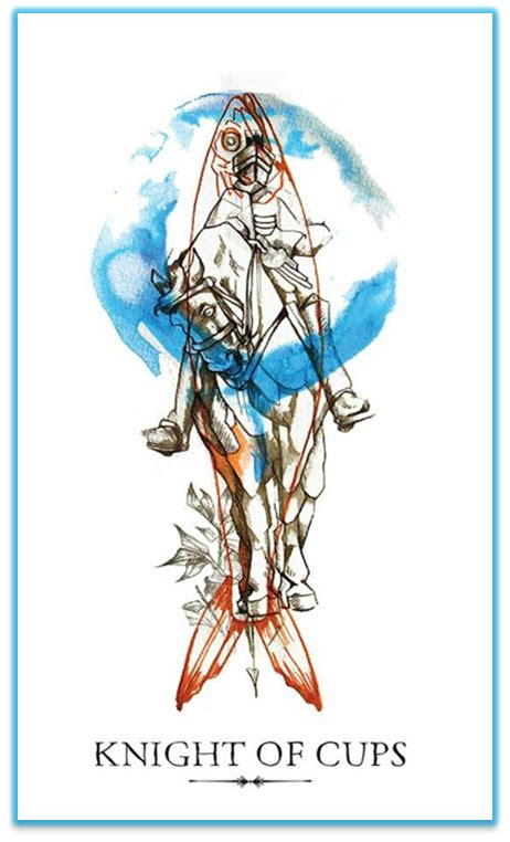 Knight Of Cups Linestrider Tarot Card Meanings Tarotx