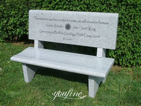 Custom Marble Memorial Benches A Timeless Tribute Youfine