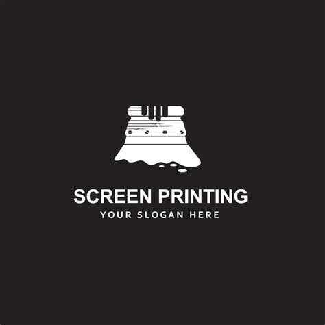 Premium Vector Silk Screen Printing Icon