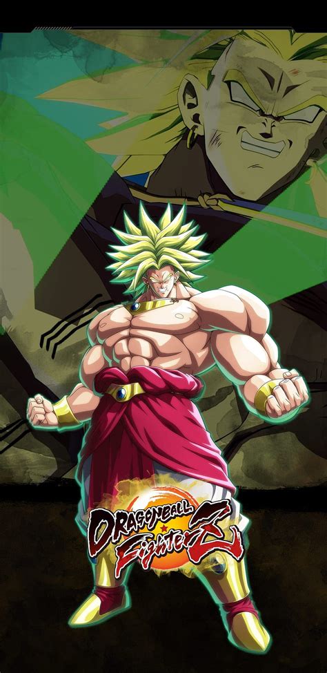 Dragon Ball Fighter Z Broly Impresionante Fondo De Pantalla Del