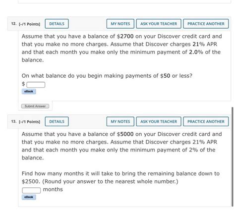 Solved 12 1 Points DETAILS MY NOTES ASK YOUR TEACHER Chegg