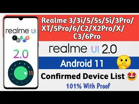 Realme Ui Confirm Device List Android Eligible Realme Device