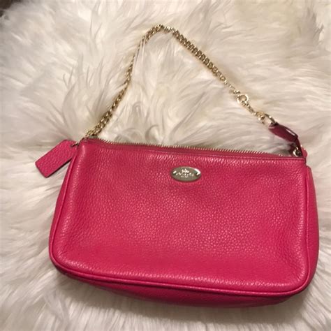 Coach Bags Coach Shoulder Purse Hot Pink Poshmark