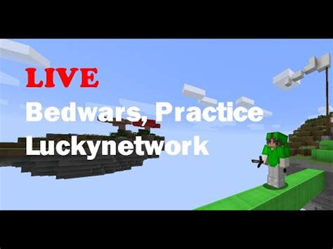 Live Santuy Bedwars Luckynetwork Siang Youtube