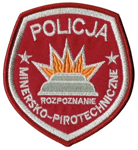 ROZPOZNANIE MINERSKO PIROTECHNICZNE Naszywka 2588R 9625771754 Allegro Pl