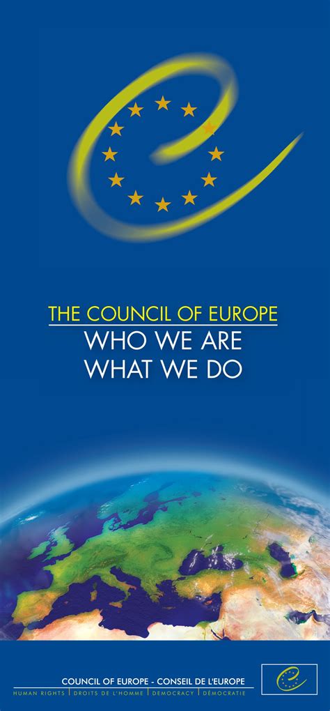 The Council of Europe - Who we are?