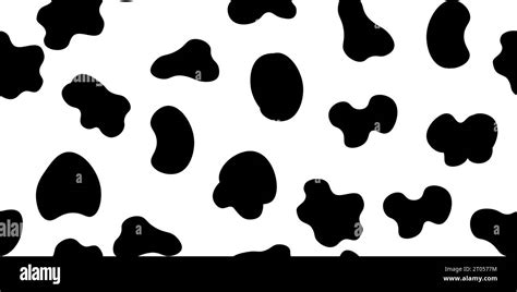 Seamless Cow Print Stock Vector Image And Art Alamy