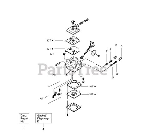 Weedeater Carburetor Diagram