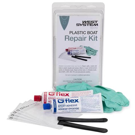 West System Gflex 655 K Plastic Boat Repair Kit