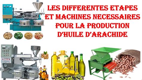 Les Differentes Etapes Et Machines Necessaires Pour La Production D