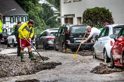 Wetter NRW Überschwemmung in Erkrath Hagen Pulheim Köln Düsseldorf