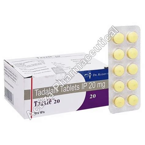 Tazzle 20 Mg At Rs 500 Box Tadalafil Tablets In Surat ID 2851558404412