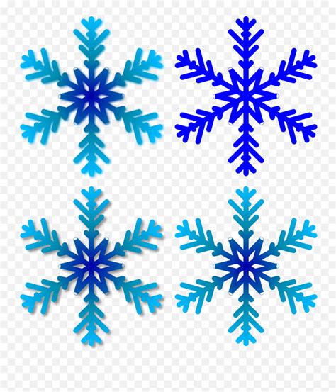 File Four Wikimedia Commons Open Svg Snowflake Emoji Snowflake Emoji