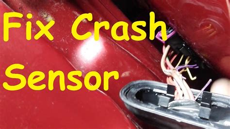 Fix Crash Sensor Airbag Airbag Crash Sesnor Airbag Fix Fix Sensor