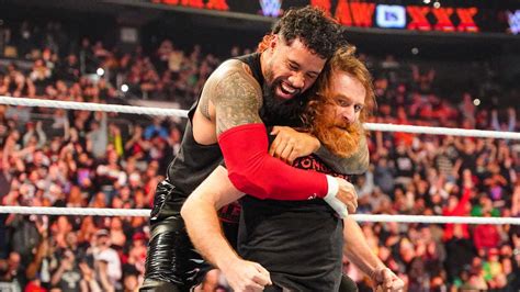 Jey Uso Sami Zayn Reunite On Wwe Raw Wrestletalk