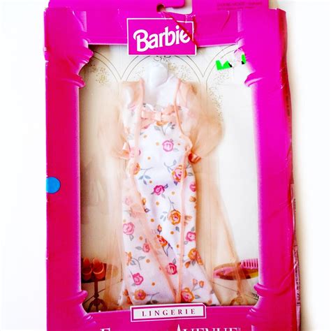Barbie Fashion Avenue LINGERIE New In Box Vintage Barbie Negligee NRFB Barbie Doll Clothes