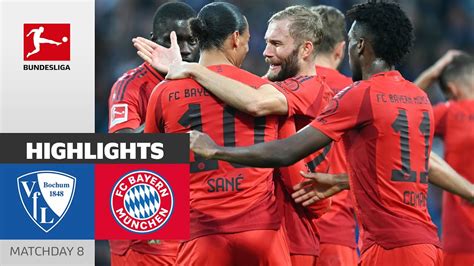 Bochum vs Bayern Munich (27 Oct 2024) 🔥 Video Highlights - FootyRoom