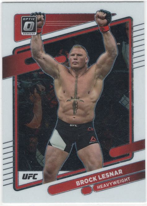 Brock Lesnar UFC 2022 Panini Donruss Optic 83 EBay