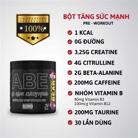 Applied Nutrition Abe Pre Workout Servings