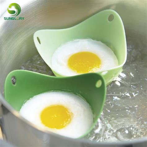 2pcslot Silicone Egg Poacher Poaching Pods Egg Mold Bowl Rings Cooker Boiler Cuit Oeuf Dur