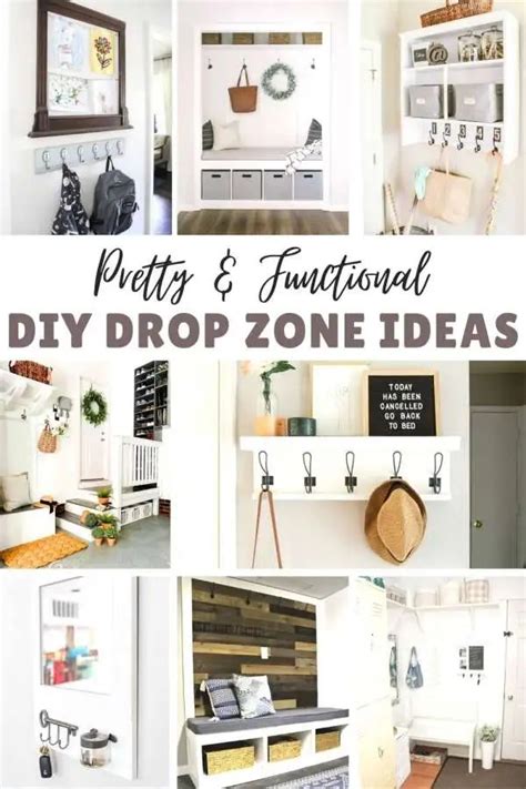 Diy Drop Zone Organization Ideas Home And Garden