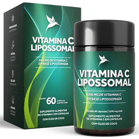 Vitamina C Lipossomal 60 Cápsulas Puravida Vitaminas A Z Magazine Luiza