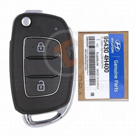 H Genuine Hyundai Flip Key Remote