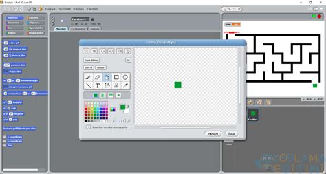 Scratch Labirent Oyunu Ve Uygulamas Kodlama E Itimi