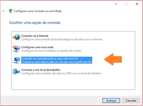 Configura O Manual Da Rede Wifiuel Windows E Ati