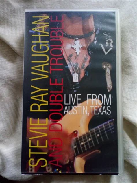 Stevie Ray Vaughan And Double Trouble Live From Austin Texas Vhs