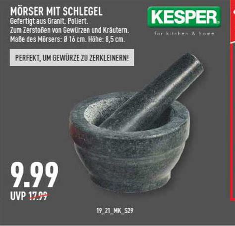 Kesper M Rser Mit Schlegel Angebot Bei Marktkauf