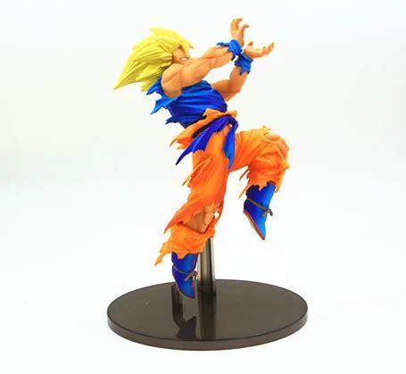 Tobyfancy Dragon Ball Z Action Figure Bwfc Kamehameha Super Saiyan Son