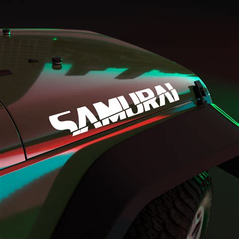 Samurai Car Decals